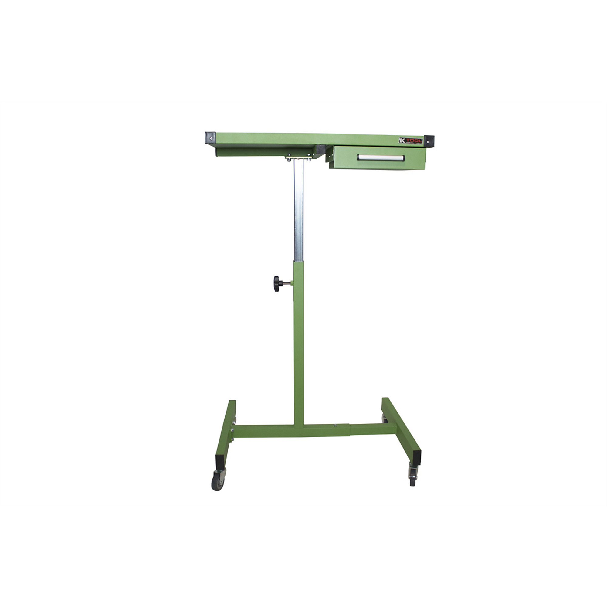 K Tool International Adjustable Work Table — 30in., Matte Green, 200-Lb. Capacity, Model# KTI75108